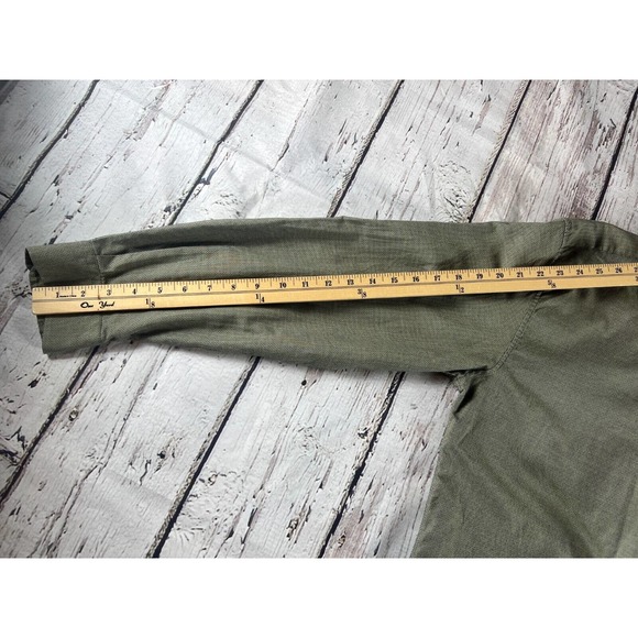 Signature Jack Lipson Mens Button Down Shirt Green Size Large - Picture 5 of 6